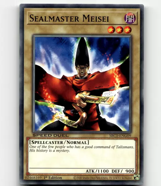 Yugioh Sealmaster Meisei Speed Duel: Streets of Battle City