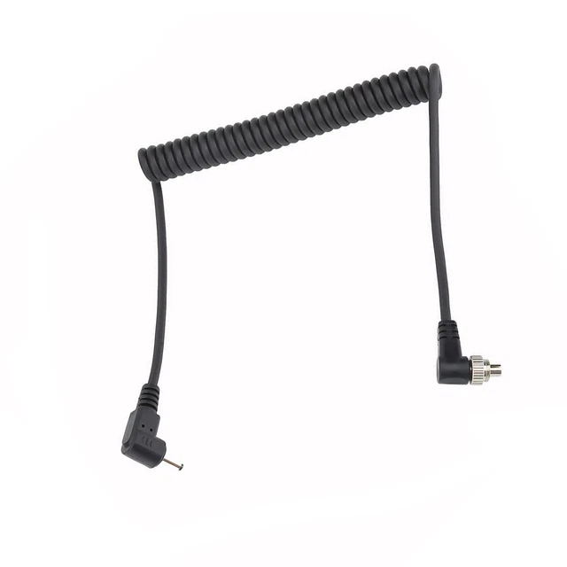 2023 2.5mm To Male Flash PC Sync Cable Camera Flash Trigger Cord ( 100cm )4X
