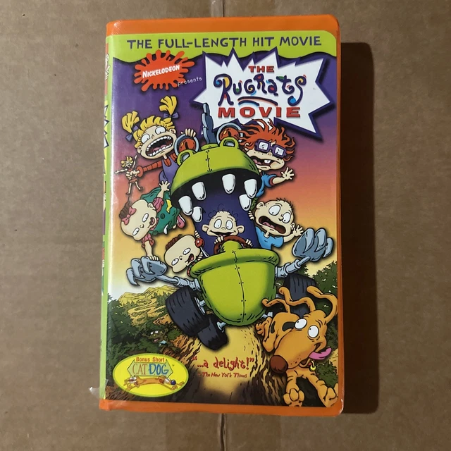 Sitcom Rugrats THE RUGRATS MOVIE VHS 1999 Orange Tape Nickelodeon Collectible £9.61 ...