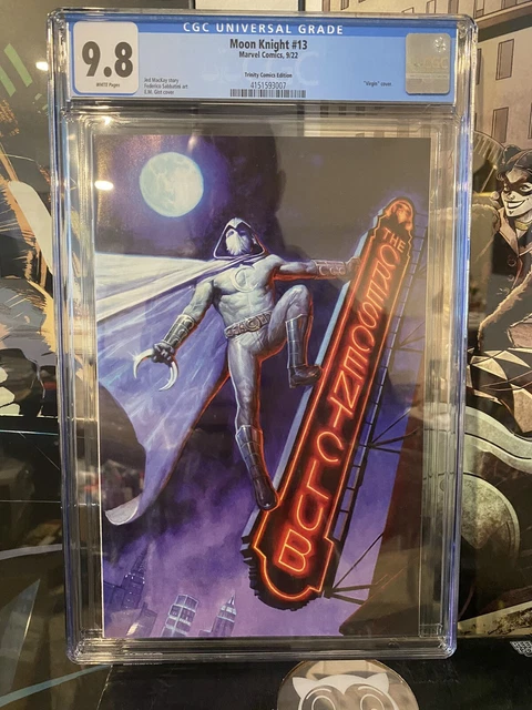 Moon Knight #13 (2022 Marvel Comics) E.M Gist Variant 1st Print CGC 9.8