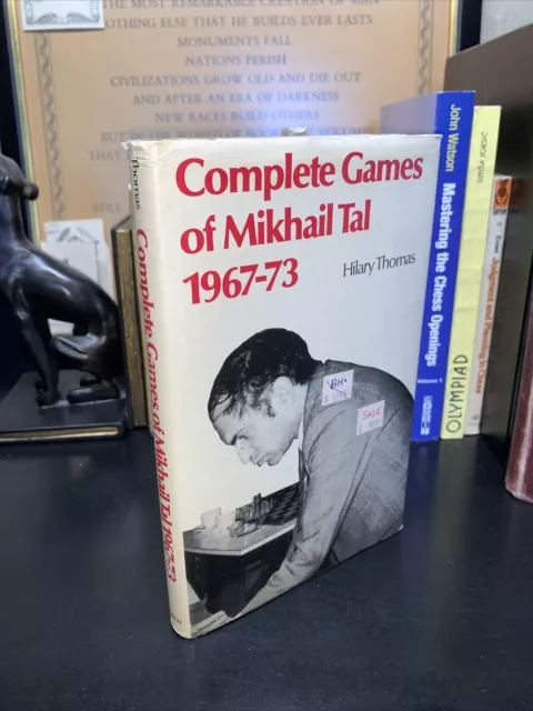 Complete Games of Mikhail Tal, 1936-1959 by Hilary Thomas (Chess Book)