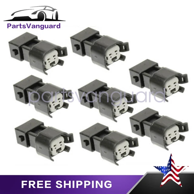 8PC Fuel Injector Connector Adapter LS1 EV1 to EV6 EV14 LS2 LS3 LSX LT1 US