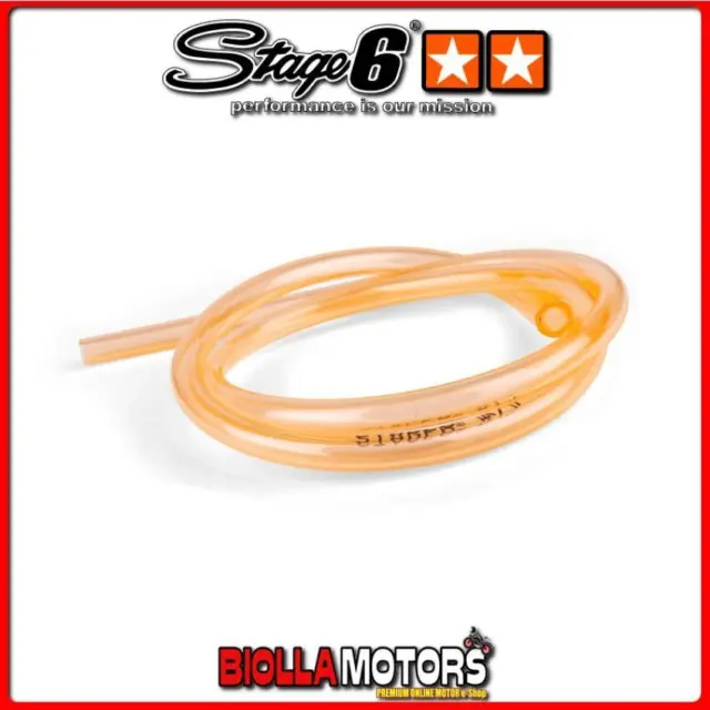 S6-0125 Tubo Benzina d.6x9mm -50cm Stage6 R/T Double Layer
