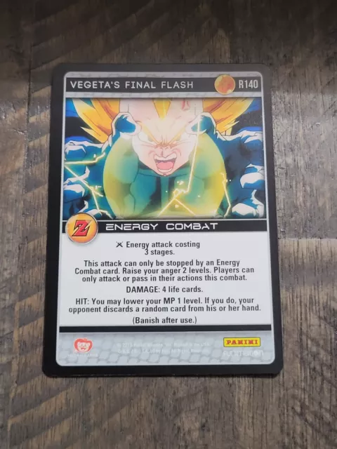 ALT ART Vegeta's Final Flash - IAR Foil Gold Stamp - Dragon Ball