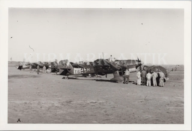 T577 FOTO WEHRMACHT Archiv Repro Luftwaffe Flugzeug Ju87 Stuka Süd ...