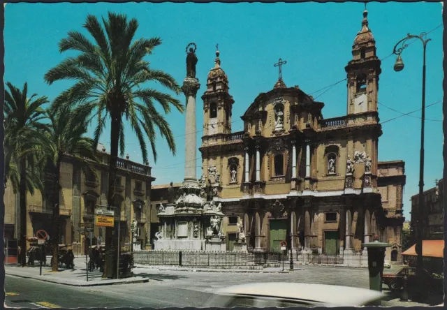 AA9957 Palermo - Piazza Saint Domenico - Carte Postale Postal - Vintage Postcard