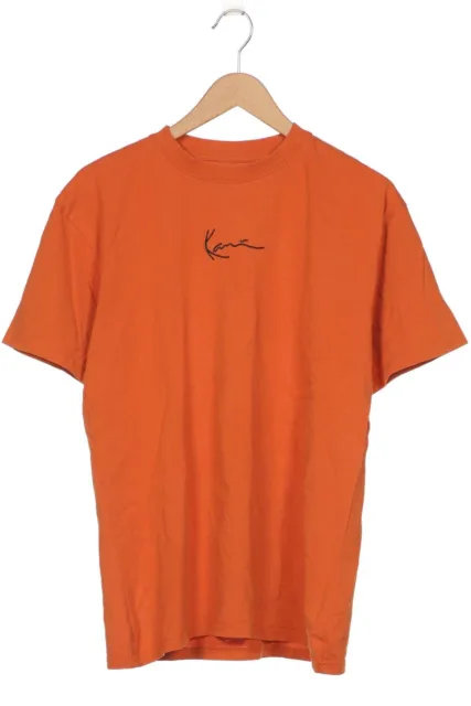 T-shirt uomo Karl Kani top shirt taglia EU 46 (S) cotone arancione #ywakl4t