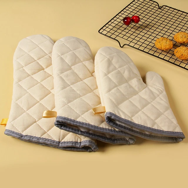 Resistente al calor antiquemaduras 1 par de guantes de horno guantes de cocina para cocinar