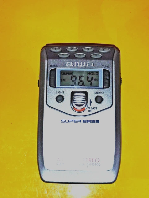 Enregistreur MiniDisc Aiwa AM-F5 - Avec Micro Et Pack Piles AAA - Occasion