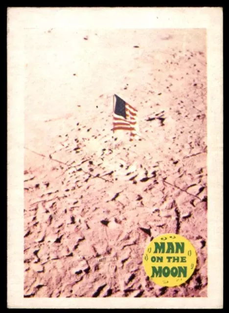 A&BC Man on the Moon 1969 - American Flag on the Moon