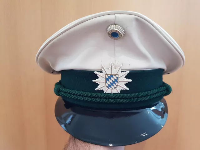 Bayerische Landpolizei Schirmmütze 1970Er Jahre - Grösse 56