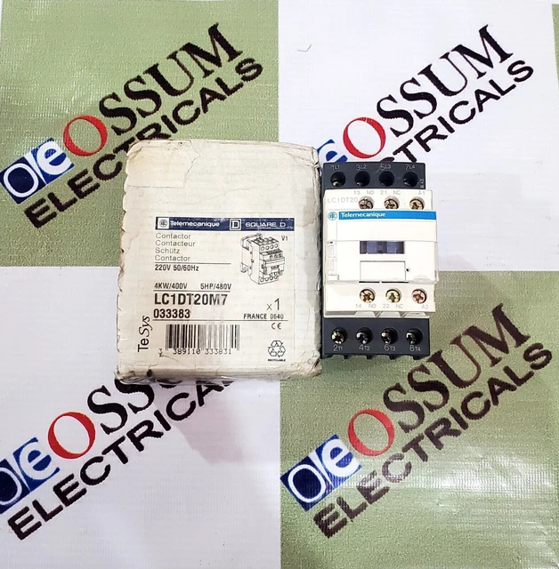 Telemecanique Lc1Dt20M7 Leistungsschütz Spulenspannung 220Vac Kostenloser...