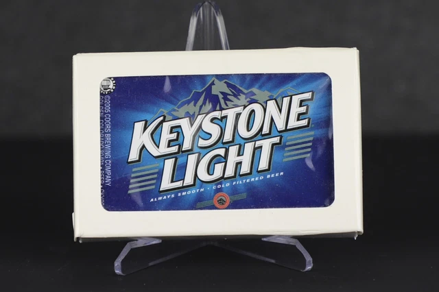 2005 Keystone Light Beer Coors Co. Playing Cards - New Sealed