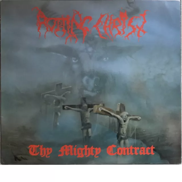 Rotting Christ 'Thy Mighty Contract' LP Vinyle Noir- Nouveau et Scellé