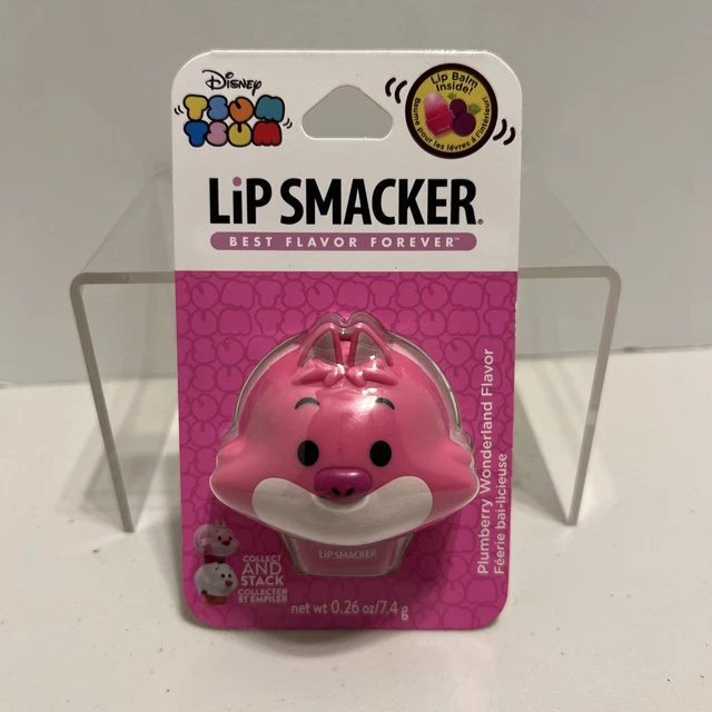 Lip Smacker Disney Tsum Tsum Balms - Cheshire Cat Plumberry Wonderland NEW