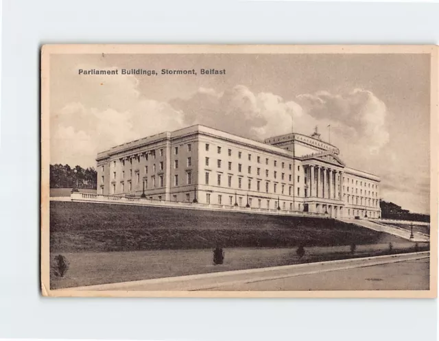 Postcard Parliament Buildings Stormont Belfast Northern Ireland