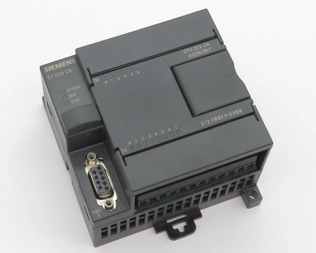 SIEMENS SIMATIC S7-200 Kompaktgerät CPU 222 CN Compact Unit 6ES7212 ...