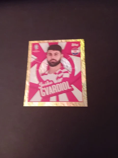 Autocollant Topps UEFA Euro 2024 - Arda Güler Turquie, Édition Orange Parallel