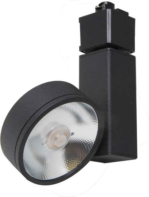 Elco ET614D Trilene (S) Track 5" Tall 3000K LED Track Head - 12 - Black