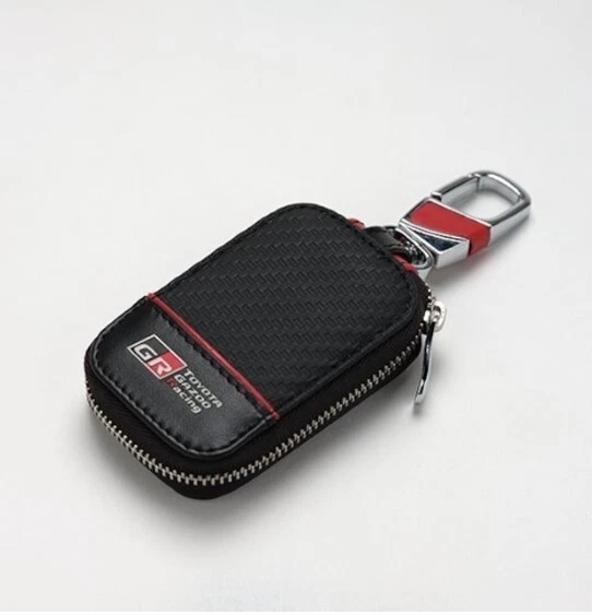 Toyota Gazoo Racing GR YARIS Carbon Look Smart Key Case SUPRA Accessory Japan