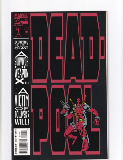DEADPOOL Limited Series HOT COMIC, 1993 Issue#1 NM DEADPOOL 3rd MOVIE ANNOUNCED