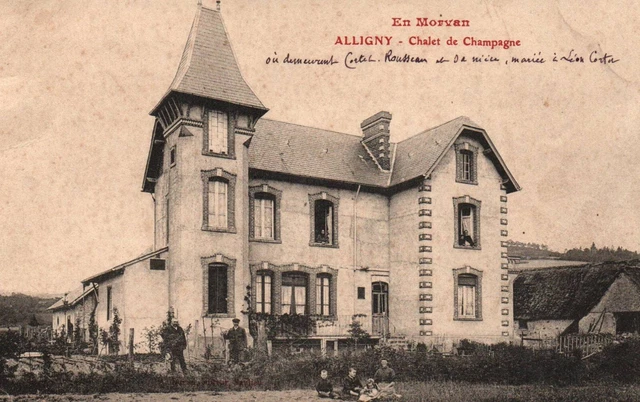 CPA 58 - ALLIGNY (Nièvre) - Chalet de Champagne (Rousseau et Corta)