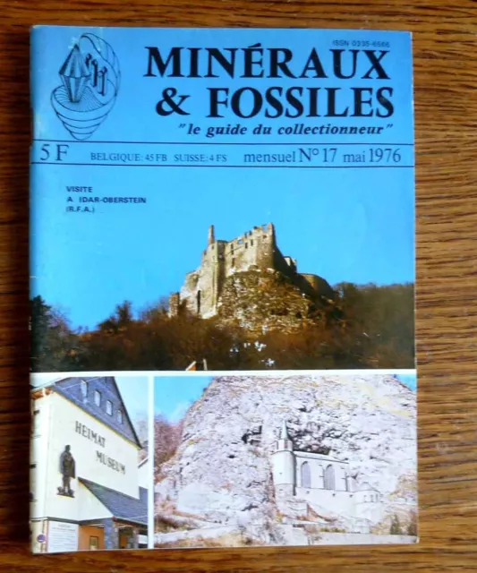 Minéralogie  REVUE MINERAUX ET FOSSILES N° 17   Allègre Pyrite d'Ambassaguas