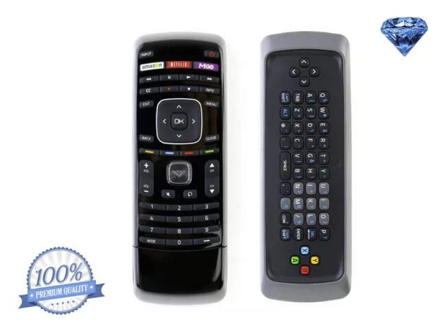 New Besia VIZIO Replaced XRT302 (XRT112 with Keyboard) Smart TV Remote with MGO