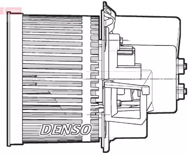 Denso Gebläsemotor Dea09063 für Fiat 500 312 + C Panda 169 Ford KA RU8 03->