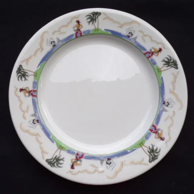 Illinois Central Railroad Pirate Dinner Plate 1961 Syracuse