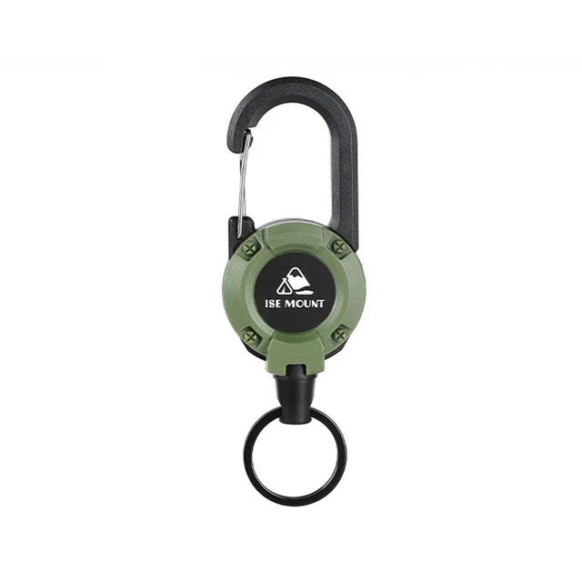 Pratico Portachiavi con Filo Acciaio Resistente Ideale per Avventure Outdoor