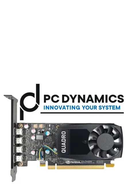 Scheda Grafica Nvidia Quadro P620 2 GB GDDR5 PCIe 4xMini DP HIGH Profile