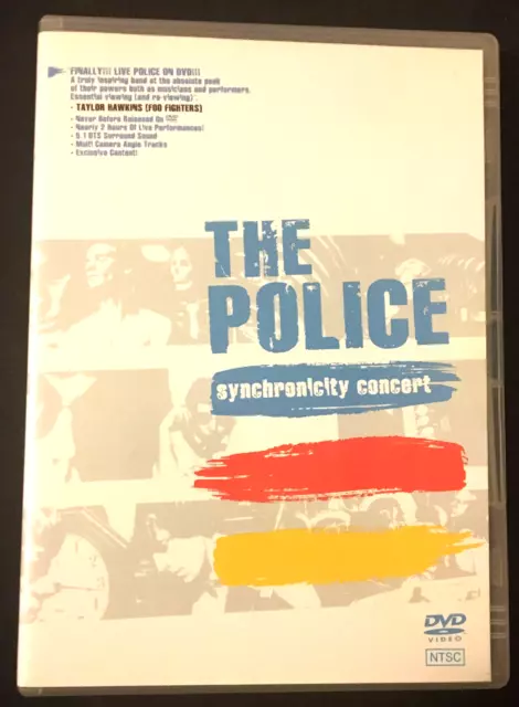 The Police Synchronicity Concert DVD 1983 | NTSC R2 R6 | Free AU Shipping