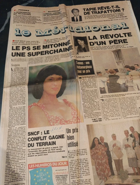 Journal Le Méridional 27/05/93 - OM Champion D'Europe : "Ils L'ont Fait!"