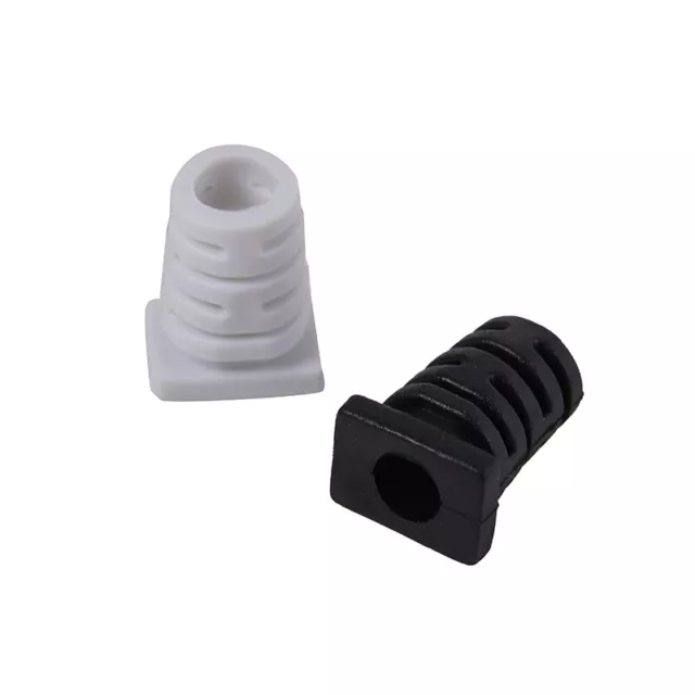 10pcs 5.0mm Cable Gland Connector Rubber Strain Relief Cord Boot Protector