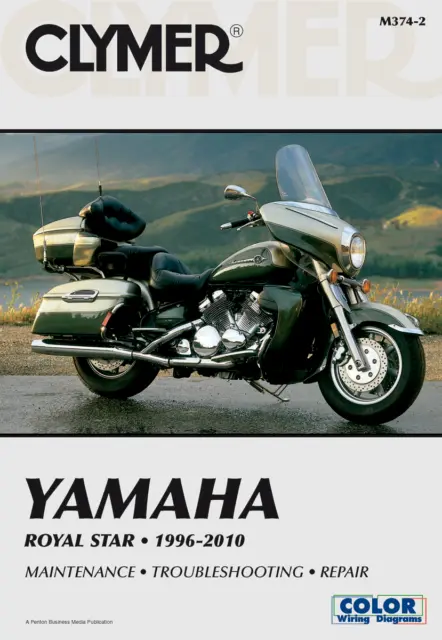 Clymer M3742 Manuale Di Riparazione Moto Yamaha Xvz 1300 A Royal Star 1999
