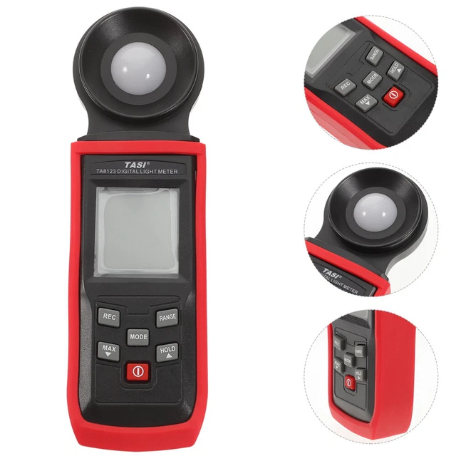 Misuratore luce portatile display digitale LED crescita misuratore luce portatile gomma morbida