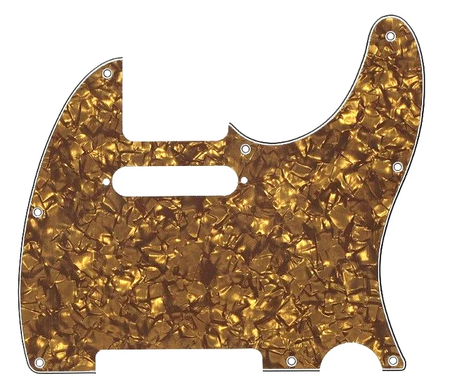 NEW PICKGUARD TELECASTER pearl gold - guitare télé