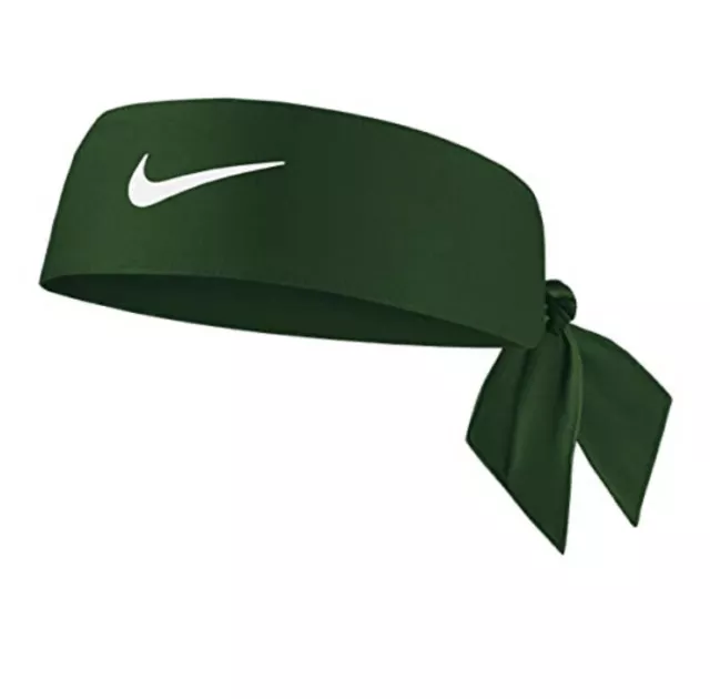 Nike Womens Dri-Fit Head Tie 4.0 GREEN | WHITE