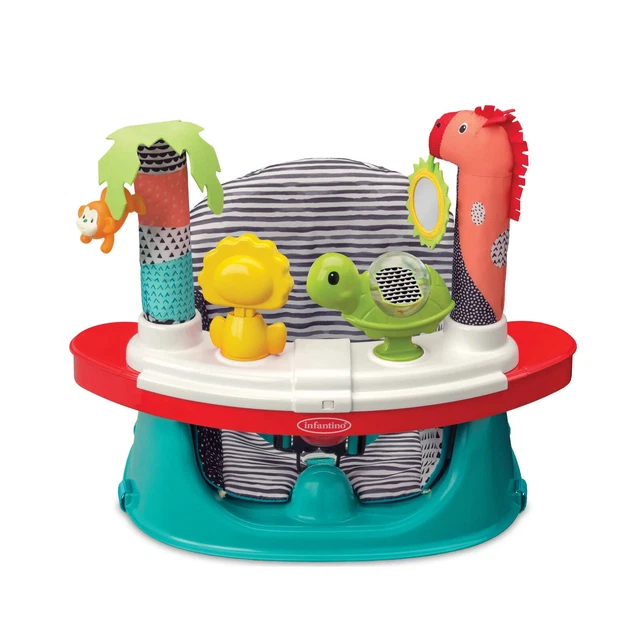 Infantino 3-in-1 Grow-with-Me Discover Seat and Booster for Babies, 4 Months+