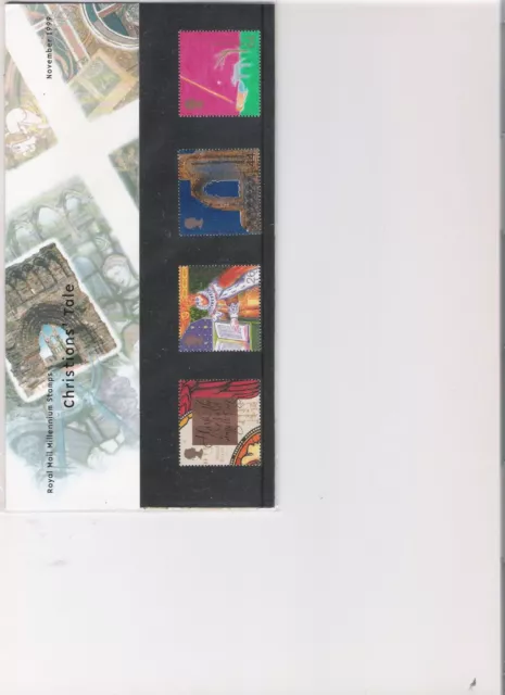 1999 Royal Mail Presentation Pack Christians Tale Mint Decimal Stamps