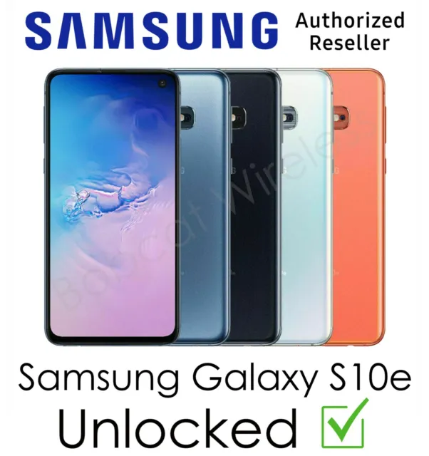 Samsung Galaxy S10e G970U 128GB 256GB - All Colors - Unlocked - OPEN BOX -
