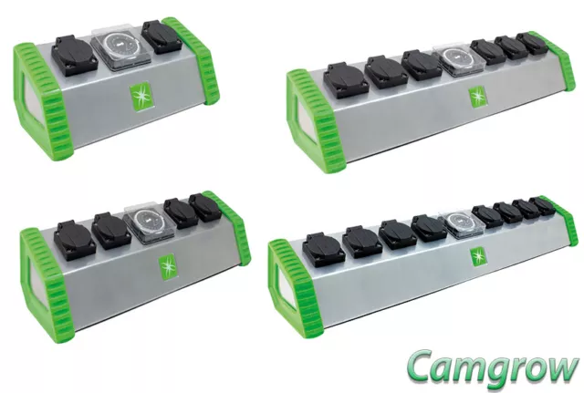 LUMii Contactor Grasslin Timer Relay  4 ,6 ,8 Way Sockets Hydroponics