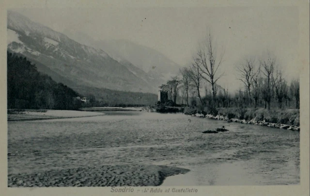 Sondrio -  Adda  Al  Castelletto - 1931