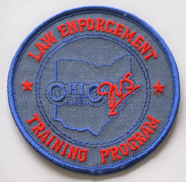 Obsolete Law Enforcement Training Program patch, Ohio