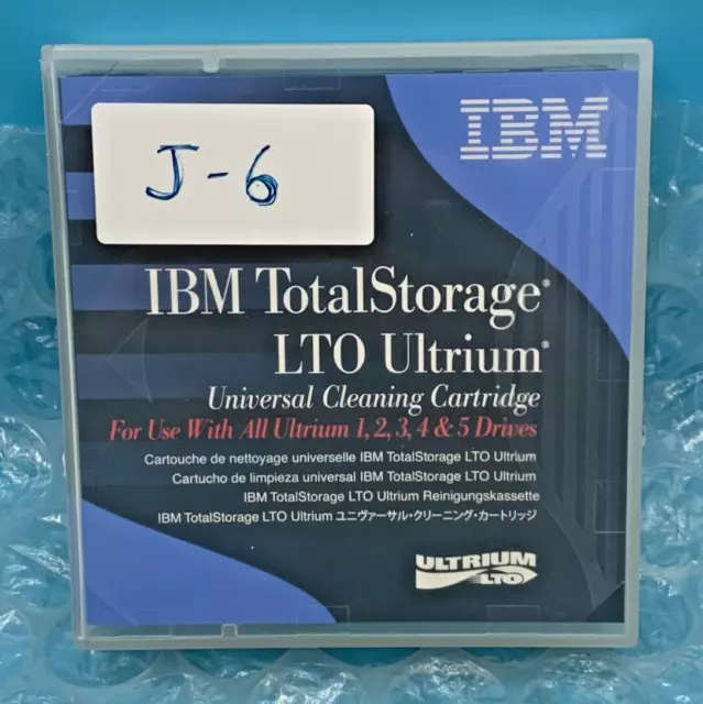 IBM Total Storage LTO Ultrium Reinigungspatrone 1, 2, 3 & 4 Laufwerke (ANGEBOTE OK)