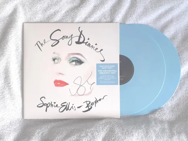 Sophie Ellis Bextor The Song Diaries Orchestral Hits SIGNED BLUE Vinyl  FAMILIA
