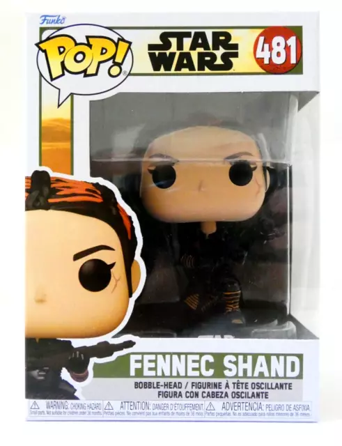 Funko Pop ! Star Wars 481 Fennec Shand The Book Of Boba Fett Collection Neuf