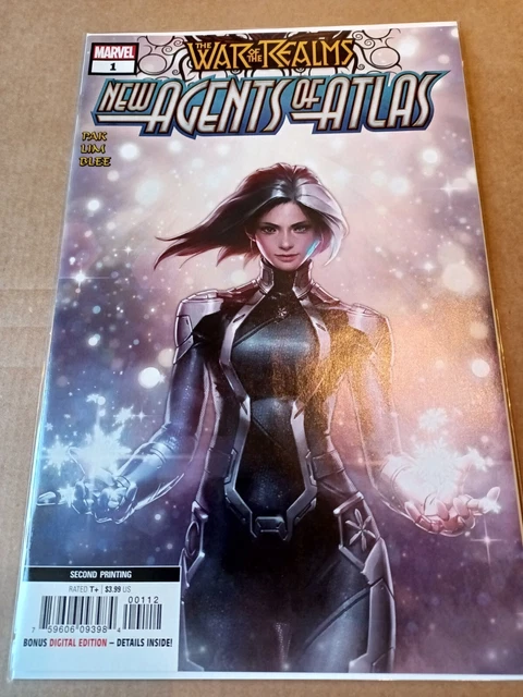 War Of The Realms New Agents Of Atlas #1 (2019) 2nd Print Jeehyung Lee VFNM L@@K