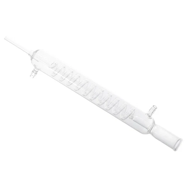 GLASS CONDENSER GLASS Distillation Flask Glass Condenser Tube 16.43